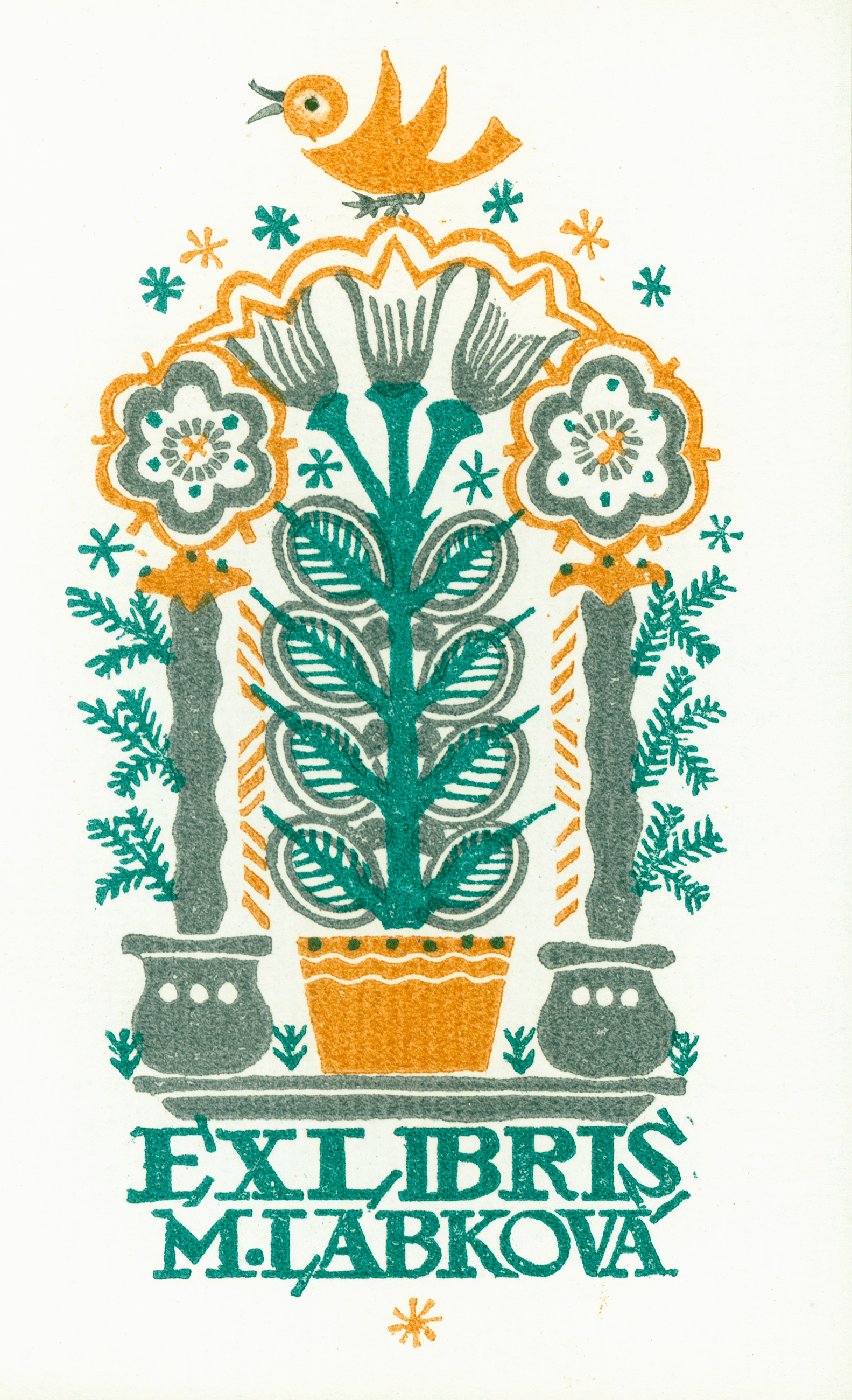 Ex libris Marie Lábkové